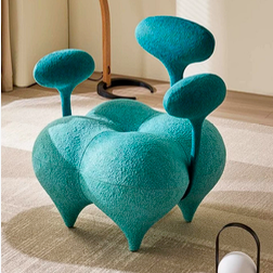 Nebulosa — Sillón Escultórico de Tejido Bouclé