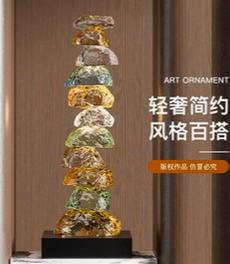 GoodLuck — Torre de Piedras Cristalizadas Feng Shui