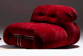 Hopo — Sillón Lounge de Terciopelo Profundo
