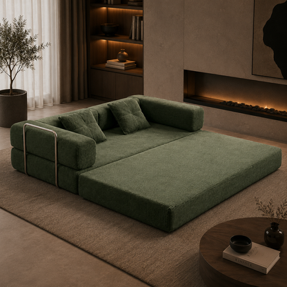 French Teddy - Sofa cama de 2 cuerpos