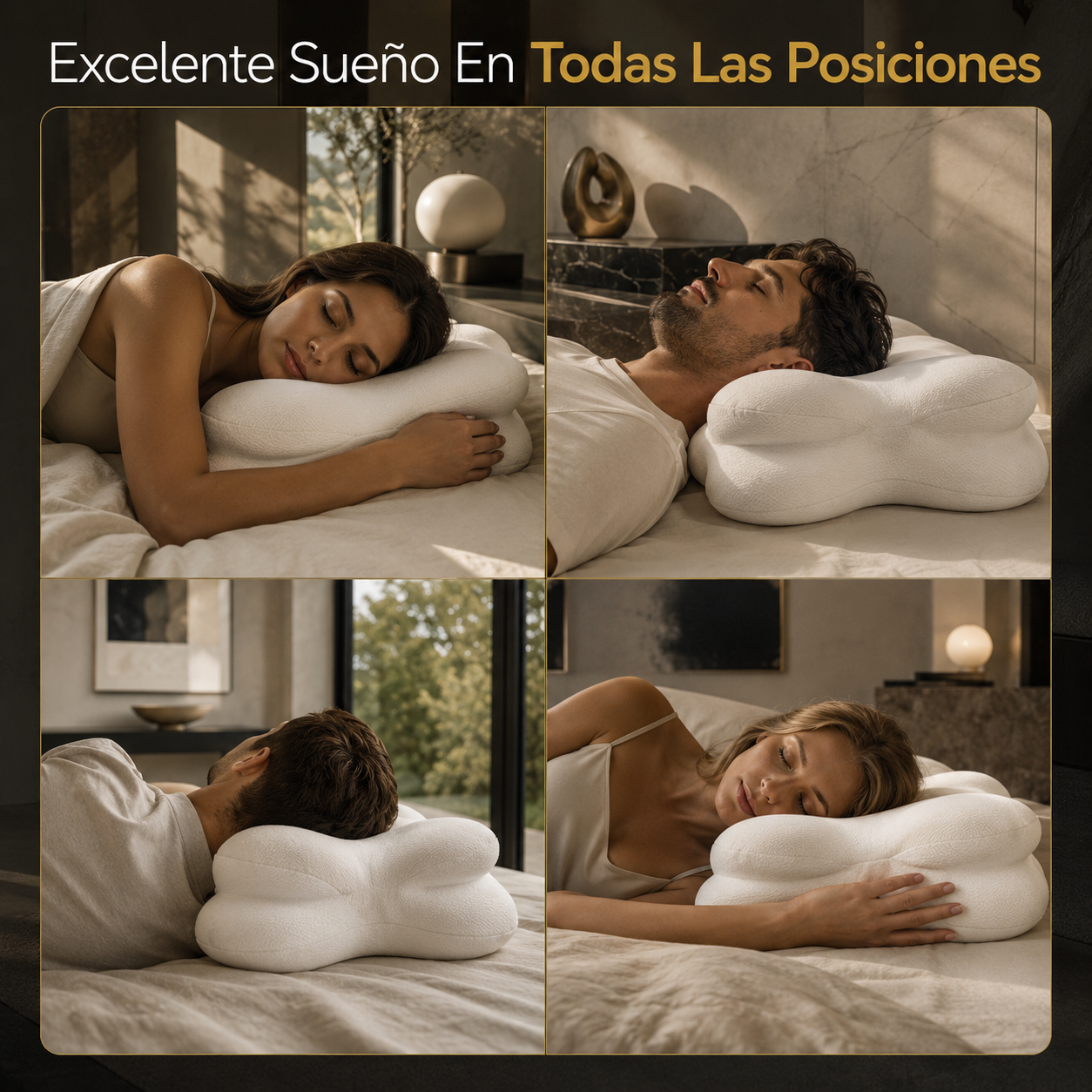 Sleep Cloud — Almohada de Memoria Cervical