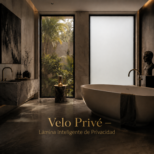 Velo Privé — Lámina Inteligente de Privacidad