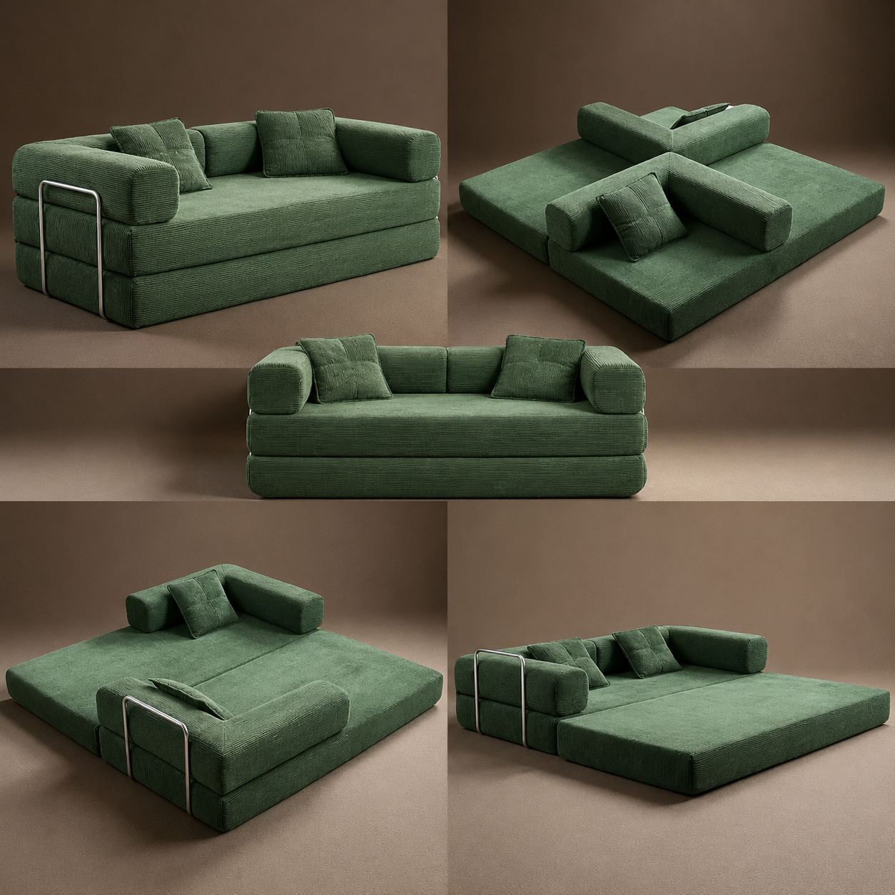French Teddy - Sofa cama de 2 cuerpos