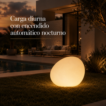 MoonRocks — Piedras resistentes al agua con carga solar
